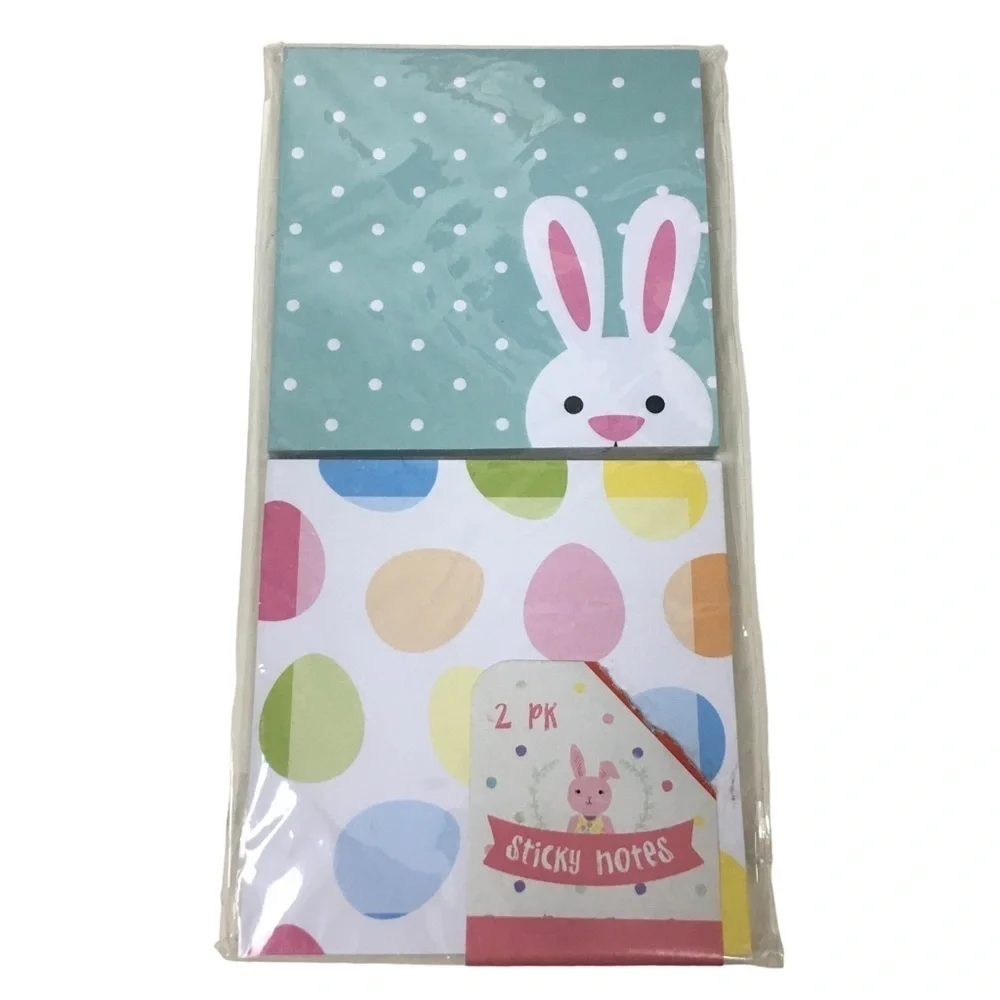 EASTER Stationery List Pad Sticky Notes Macaroon Erasers Washi Tape Gel Pens